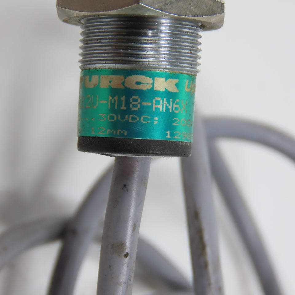 Turck Ni2U-M18-AN6X Uprox Proximity Sensor 10-30VDC 200ma