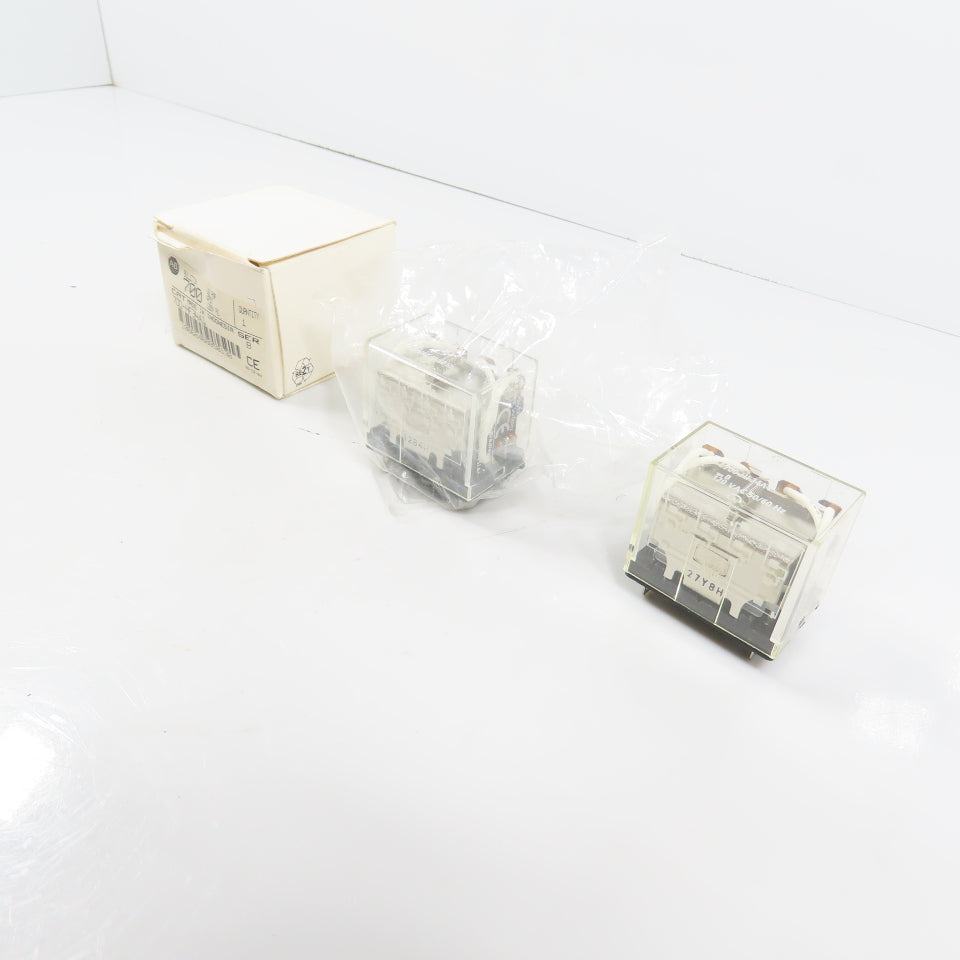 Allen Bradley 700-HF34A1 Ser B 10A General Purpose Relay 120VAC Coil Lot Of 2