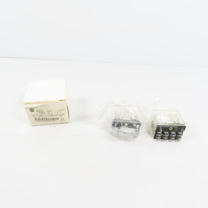 Allen Bradley 700-HF34A1 Ser B 10A General Purpose Relay 120VAC Coil Lot Of 2
