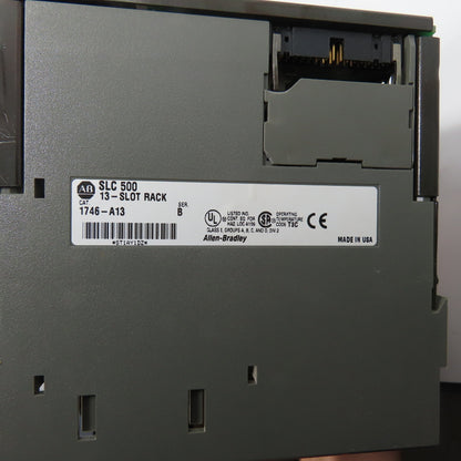 Allen Bradley 1746-A13 Ser B SLC500 13-Slot Chassis PLC Rack