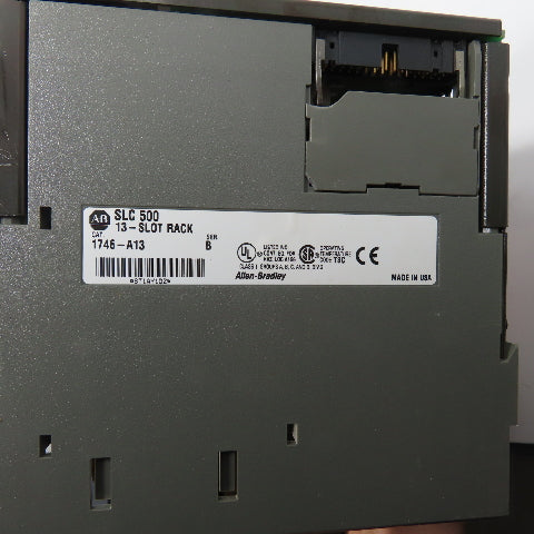 Allen Bradley 1746-A13 Ser B SLC500 13-Slot Chassis PLC Rack
