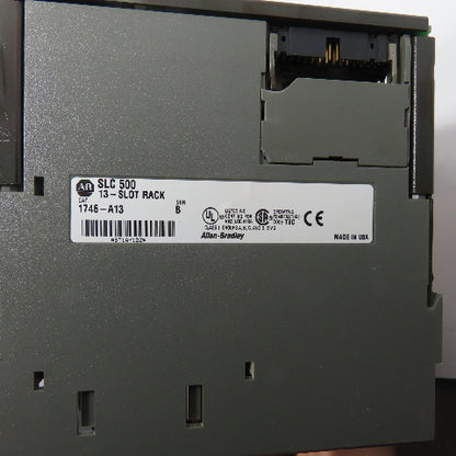 Allen Bradley 1746-A13 Ser B SLC500 13-Slot Chassis PLC Rack