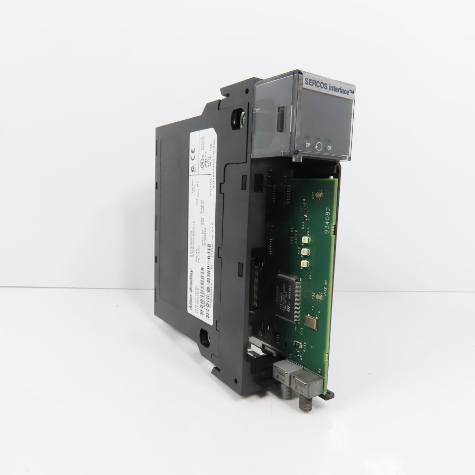 Allen Bradley 1756-MO8SE 8-Axis Sercos Interface Module F/W Rev 15.37 NO COVER