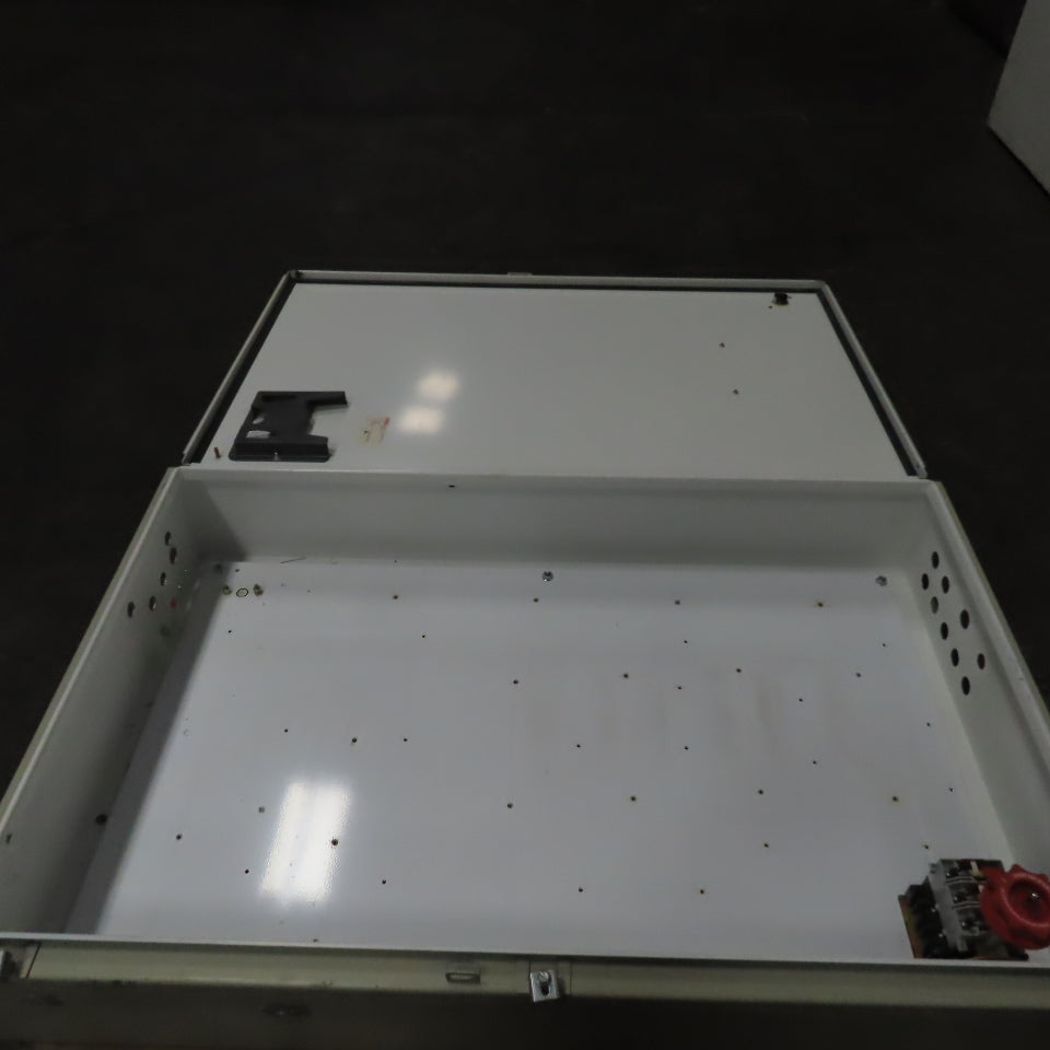 Hoffman A483008LP 48" x 30" x 8" Electrical Enclosure W/ Backplate Type 12, 13