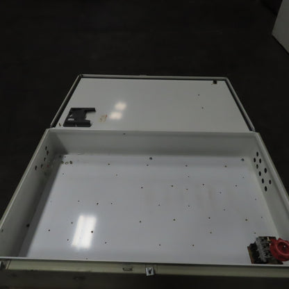 Hoffman A483008LP 48" x 30" x 8" Electrical Enclosure W/ Backplate Type 12, 13