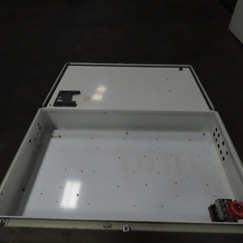 Hoffman A483008LP 48" x 30" x 8" Electrical Enclosure W/ Backplate Type 12, 13