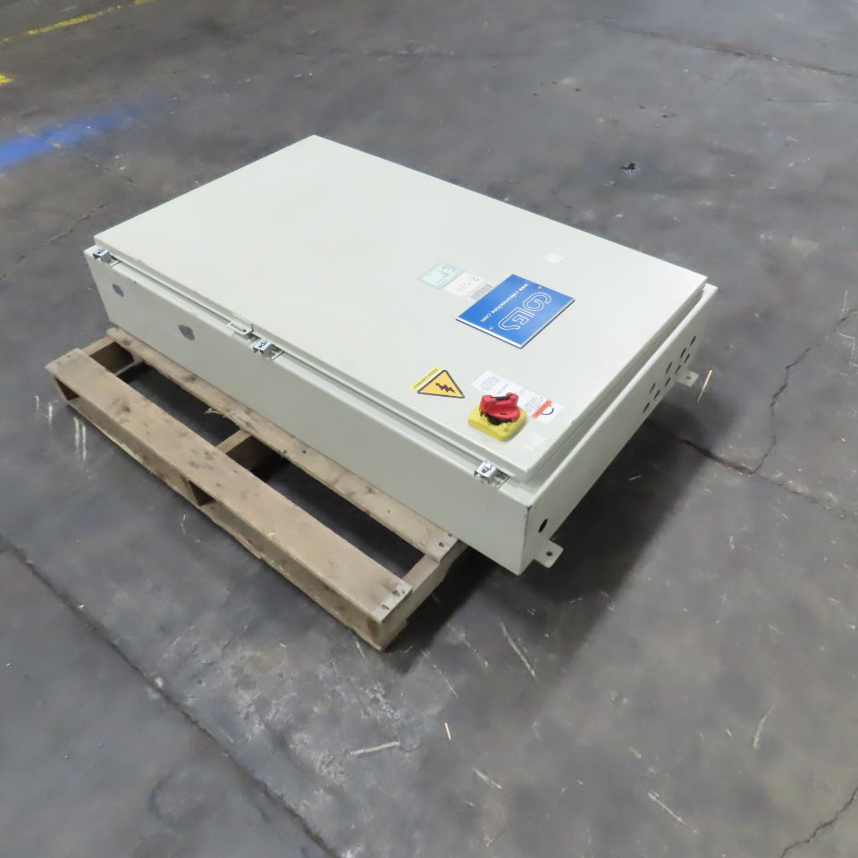Hoffman A483008LP 48" x 30" x 8" Electrical Enclosure W/ Backplate Type 12, 13