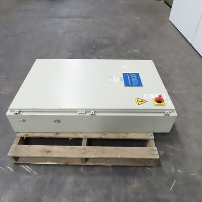 Hoffman A483008LP 48" x 30" x 8" Electrical Enclosure W/ Backplate Type 12, 13