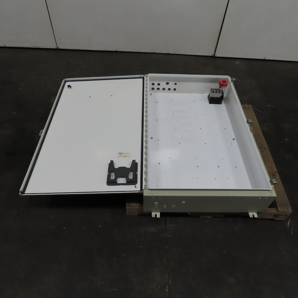 Hoffman A483008LP 48" x 30" x 8" Electrical Enclosure W/ Backplate Type 12, 13