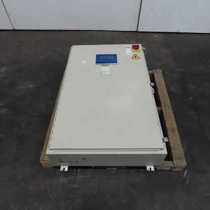 Hoffman A483008LP 48" x 30" x 8" Electrical Enclosure W/ Backplate Type 12, 13