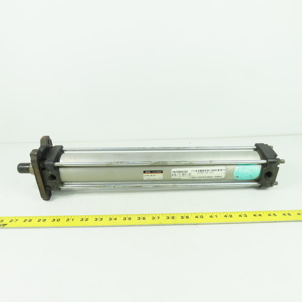 SMC CA1FN50-350-XC1 Double Acting Pneumatic Cylinder 50mm Bore 350mm Stroke