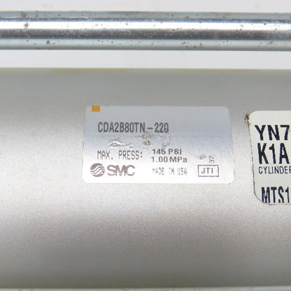 SMC CDA2B80TN-220 Double Acting Pneumatic Cylinder 80mm Bore 220mm Stroke