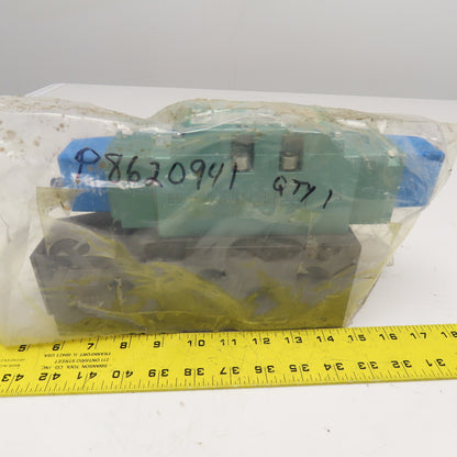 Numatics I35BB53BMP00061 5/3 Position Open Center Solenoid Valve 24VDC