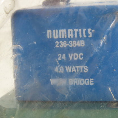 Numatics I35BB53BMP00061 5/3 Position Open Center Solenoid Valve 24VDC