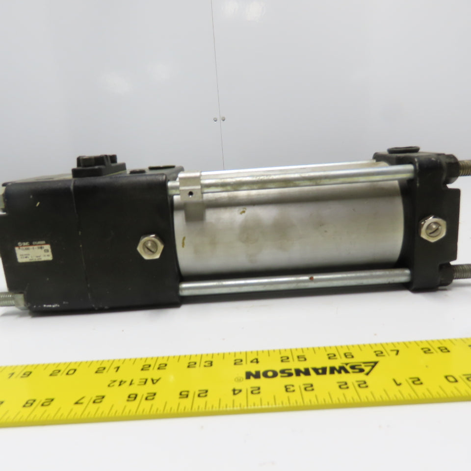 SMC T-CDLABN80-125-E-J59WL Double Acting Pneumatic Cylinder W/Lock 125mm Stroke