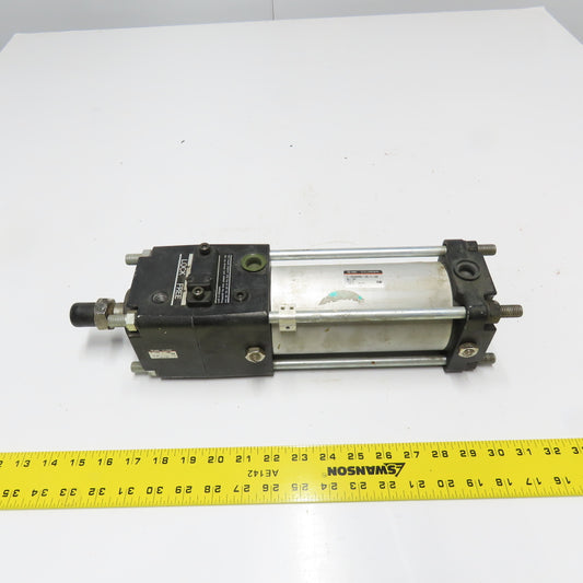 SMC T-CDLABN80-125-E-J59WL Double Acting Pneumatic Cylinder W/Lock 125mm Stroke