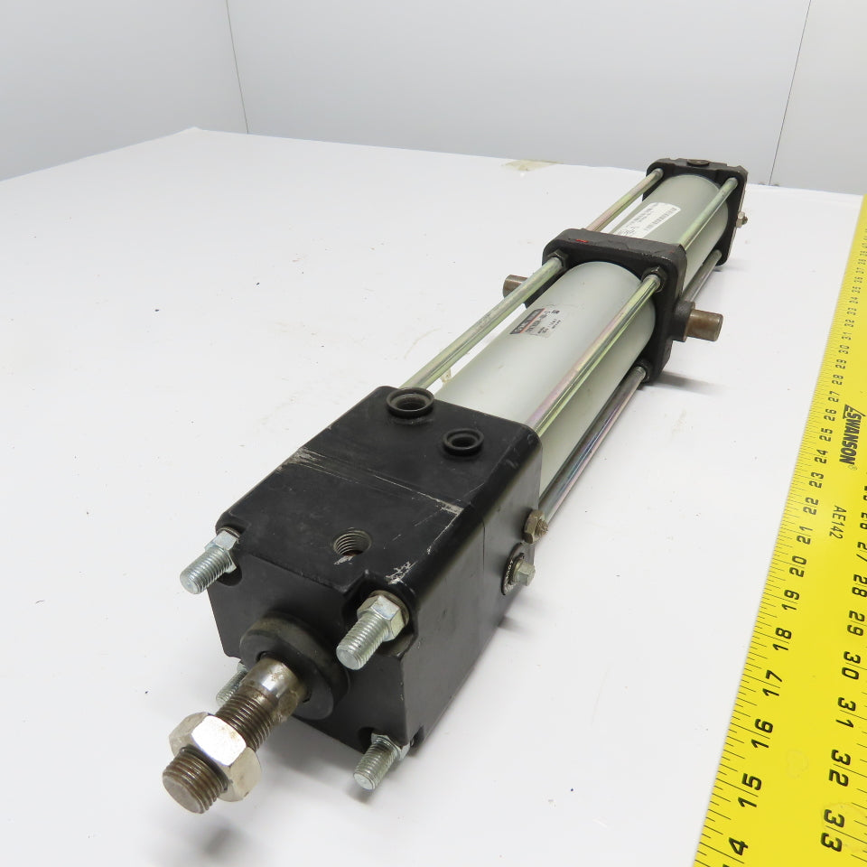 SMC CNATN63N-400-D Double Acting Pneumatic Cylinder Trunnion W/Lock 400mm Stroke