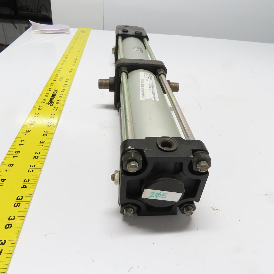 SMC CNATN63N-400-D Double Acting Pneumatic Cylinder Trunnion W/Lock 400mm Stroke