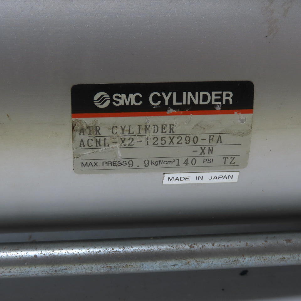 SMC ACNL-X2-125X290-FA Double Acting Pneumatic Cylinder Stroke