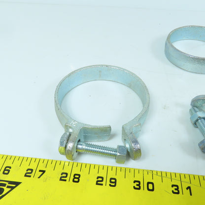 18X 0V Buck Algonquin Style Galvanized Steel Hose Clamp 2-1/2" To 2-3/4" Lot/6