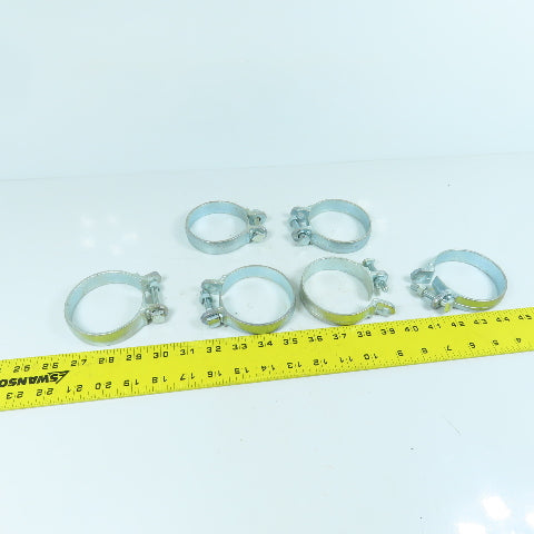 18X 0V Buck Algonquin Style Galvanized Steel Hose Clamp 2-1/2" To 2-3/4" Lot/6