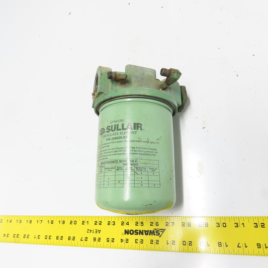 Sullair 10-25-AC\AC Air Compressor Oil Filter Housing 1-1/4" NPT