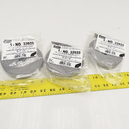 Oatey 33925 3/4" x 25' Plastic Pipe Hanger Strap Lot Of 3