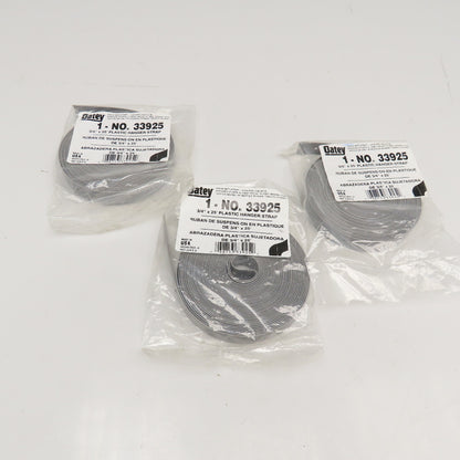 Oatey 33925 3/4" x 25' Plastic Pipe Hanger Strap Lot Of 3