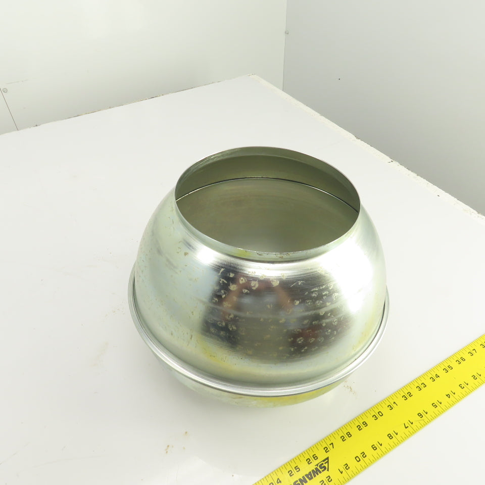 8" x 8" Galvanized Steel Duct Work Swivel Ball Joint 9-3/4" OAL
