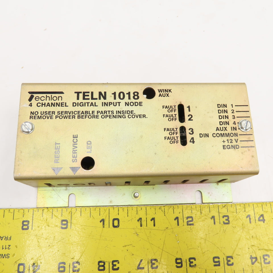 Techlon TELN 1018 4 Channel Automotive Digital Input Node 7-36V