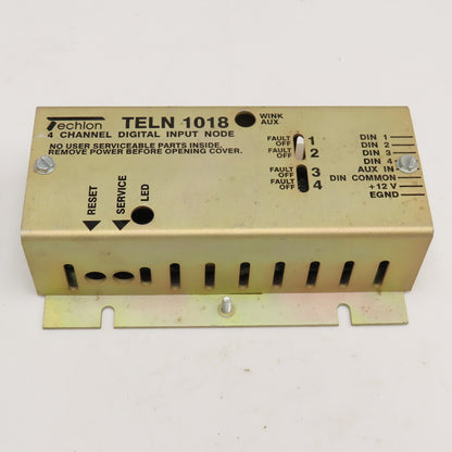 Techlon TELN 1018 4 Channel Automotive Digital Input Node 7-36V