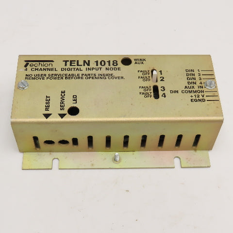Techlon TELN 1018 4 Channel Automotive Digital Input Node 7-36V