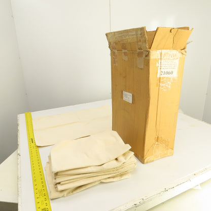 Bennett 21060 27" x 19" Turbine Lube Oil Filter Bag (Bowser 16B23) Lot Of 13