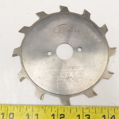 FS Tool 52812001-20 Table Saw Scoring Blade 120x2.8/3.6x20 Carbide 12T