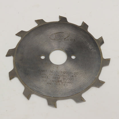 FS Tool 52812001-20 Table Saw Scoring Blade 120x2.8/3.6x20 Carbide 12T