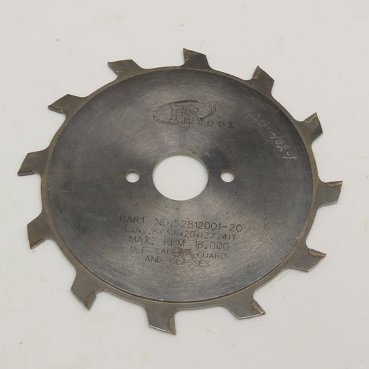 FS Tool 52812001-20 Table Saw Scoring Blade 120x2.8/3.6x20 Carbide 12T