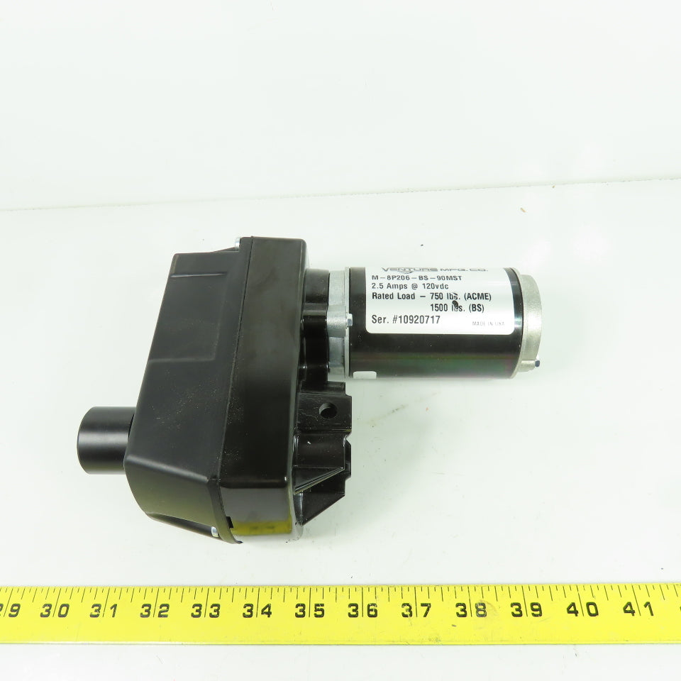 Venture M-8P206-BS-90MS Actuator Slide-Out Motor 120VDC 2.5A