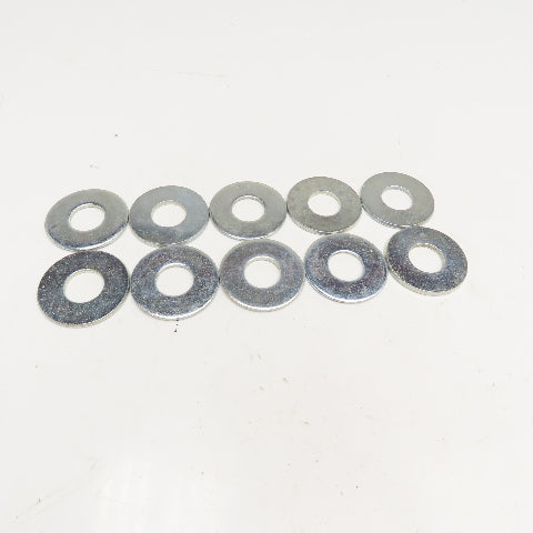 1" x 2-1/2" Flat Washer Zinc Lot Of 10