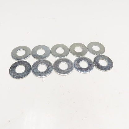 1" x 2-1/2" Flat Washer Zinc Lot Of 10