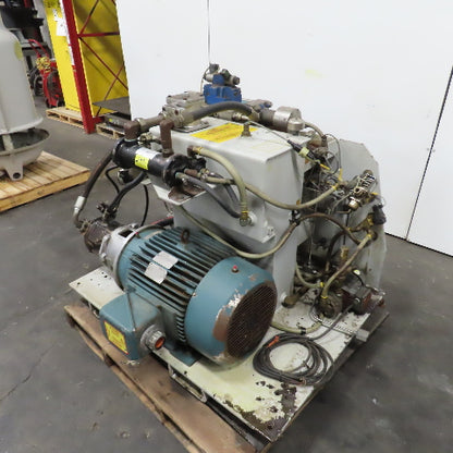 Flow 501S-60-WMC 50HP 60,000PSI Hydraulic Powered Waterjet Intensifier Pump 3PH