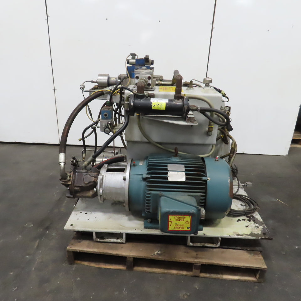 Flow 501S-60-WMC 50HP 60,000PSI Hydraulic Powered Waterjet Intensifier Pump 3PH