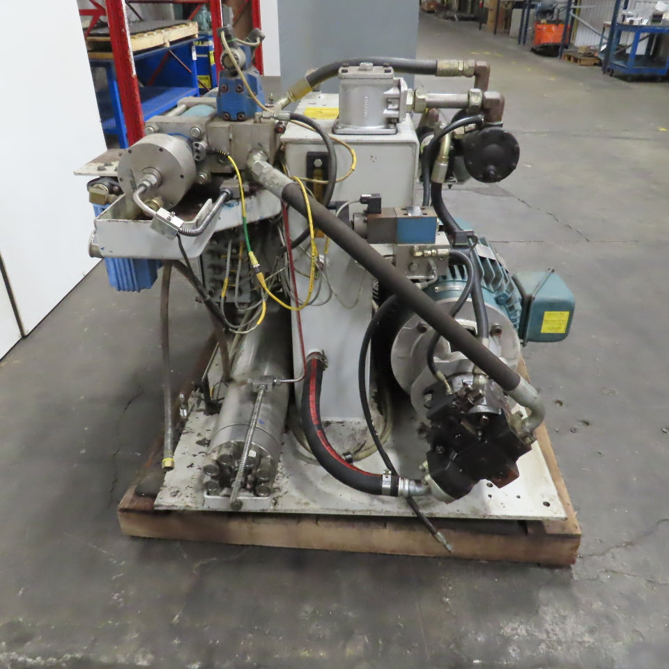Flow 501S-60-WMC 50HP 60,000PSI Hydraulic Powered Waterjet Intensifier Pump 3PH
