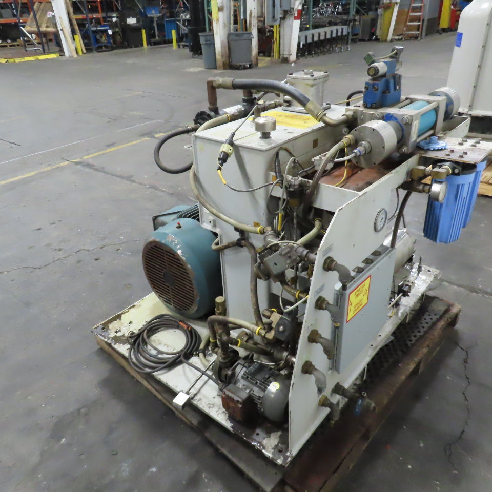 Flow 501S-60-WMC 50HP 60,000PSI Hydraulic Powered Waterjet Intensifier Pump 3PH