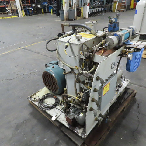 Flow 501S-60-WMC 50HP 60,000PSI Hydraulic Powered Waterjet Intensifier Pump 3PH