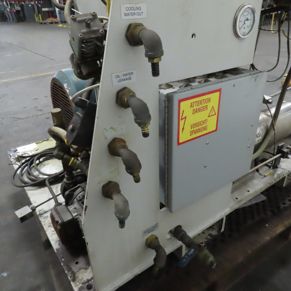 Flow 501S-60-WMC 50HP 60,000PSI Hydraulic Powered Waterjet Intensifier Pump 3PH