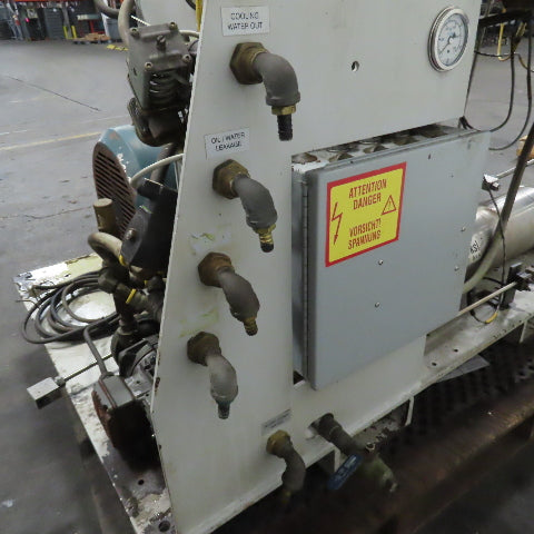 Flow 501S-60-WMC 50HP 60,000PSI Hydraulic Powered Waterjet Intensifier Pump 3PH