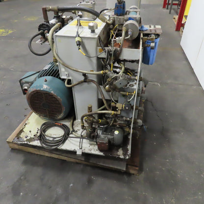 Flow 501S-60-WMC 50HP 60,000PSI Hydraulic Powered Waterjet Intensifier Pump 3PH