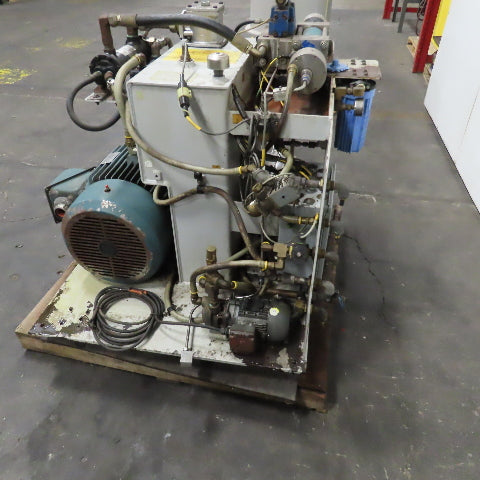 Flow 501S-60-WMC 50HP 60,000PSI Hydraulic Powered Waterjet Intensifier Pump 3PH