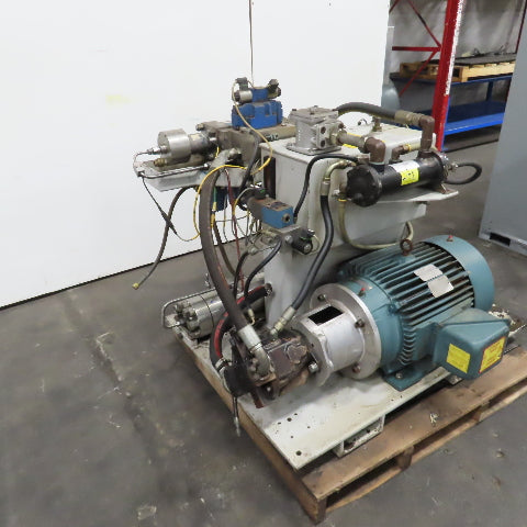 Flow 501S-60-WMC 50HP 60,000PSI Hydraulic Powered Waterjet Intensifier Pump 3PH
