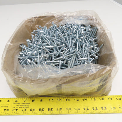 Brighton Best #14-10x3-1/2" Phillips Pan Head Steel Self Tapping Screws Zinc 25#